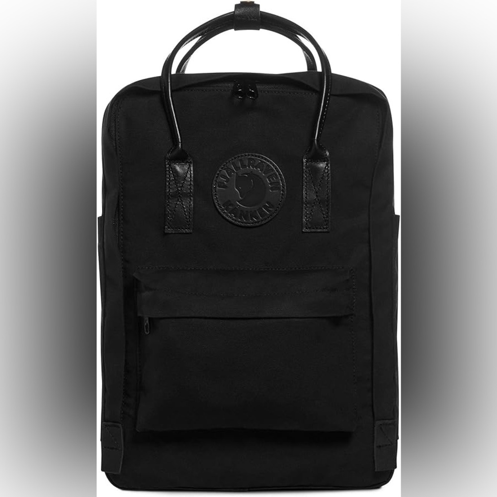 Black Fjallraven Kanken Backpack